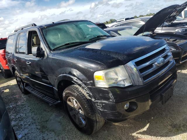 1FMFU15508LA87462 - 2008 FORD EXPEDITION XLT BLACK photo 4