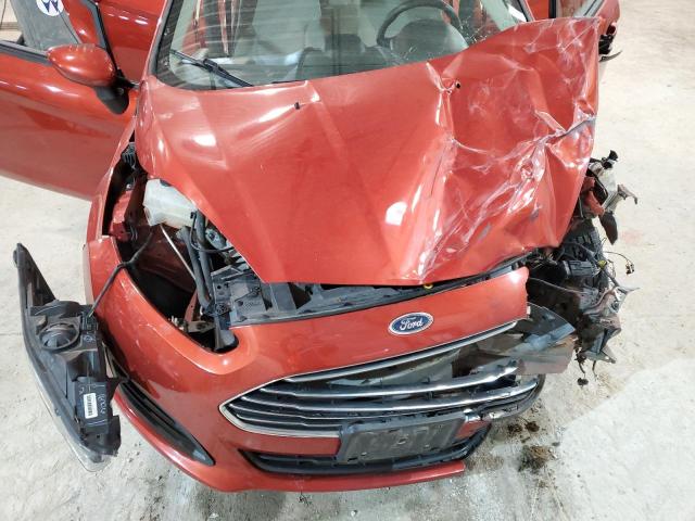 3FADP4BJ1JM102163 - 2018 FORD FIESTA SE ORANGE photo 11