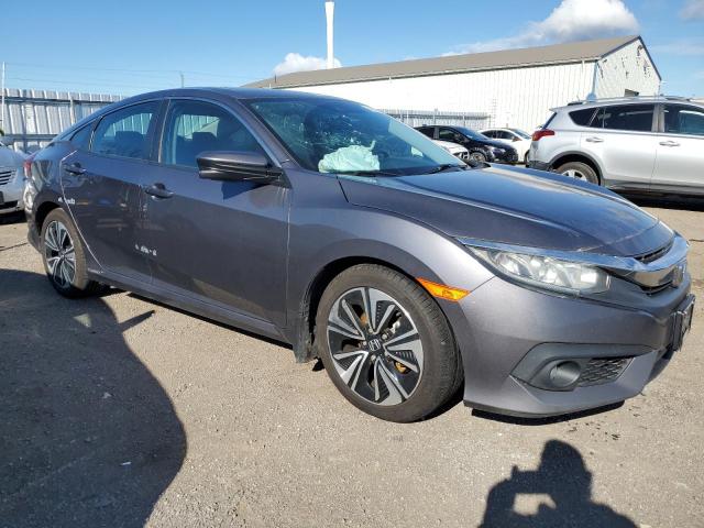 2HGFC1F45GH100460 - 2016 HONDA CIVIC EX GRAY photo 4