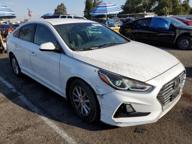 5NPE24AF2KH816112 - 2019 HYUNDAI SONATA SE WHITE photo 4