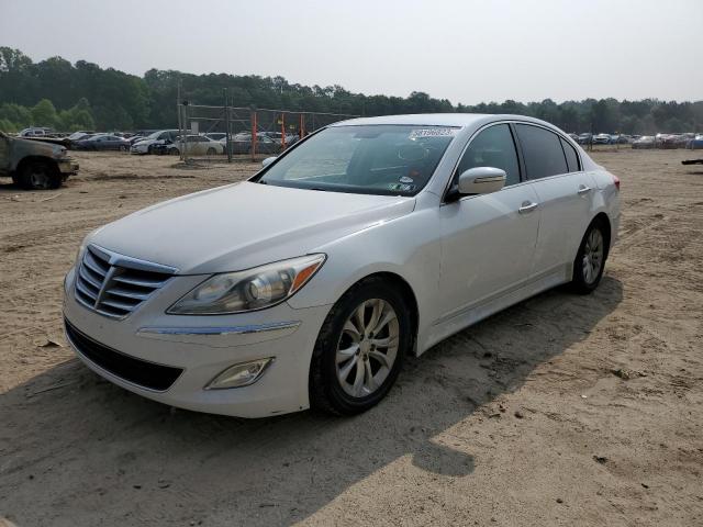 KMHGC4DD4DU209276 - 2013 HYUNDAI GENESIS 3.8L WHITE photo 1