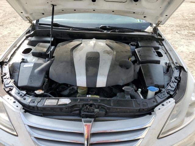 KMHGC4DD4DU209276 - 2013 HYUNDAI GENESIS 3.8L WHITE photo 11