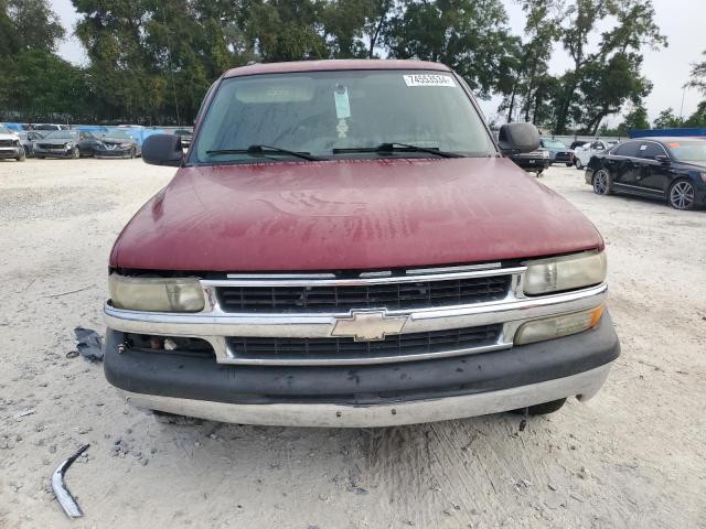 1GNEC13Z64R289200 - 2004 CHEVROLET TAHOE C1500 BURGUNDY photo 5