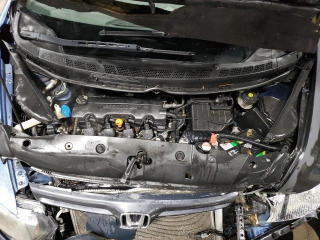 2HGFG12908H505178 - 2008 HONDA CIVIC EXL ლურჯი ფოტო 11