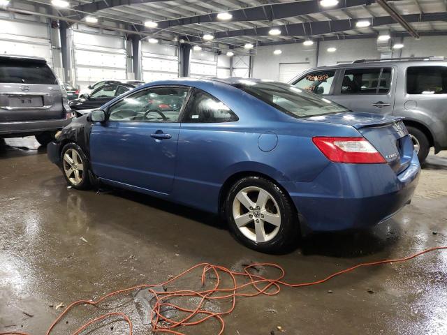 2HGFG12908H505178 - 2008 HONDA CIVIC EXL ლურჯი ფოტო 2