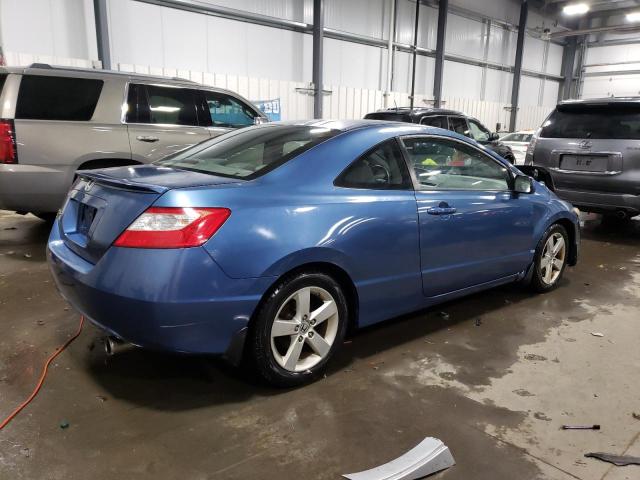 2HGFG12908H505178 - 2008 HONDA CIVIC EXL ლურჯი ფოტო 3