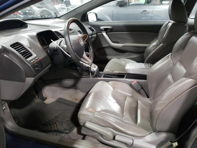 2HGFG12908H505178 - 2008 HONDA CIVIC EXL ლურჯი ფოტო 7