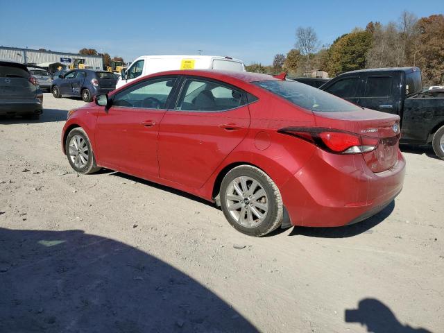 KMHDH4AE6FU372967 - 2015 HYUNDAI ELANTRA SE RED photo 2