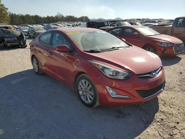 KMHDH4AE6FU372967 - 2015 HYUNDAI ELANTRA SE RED photo 4