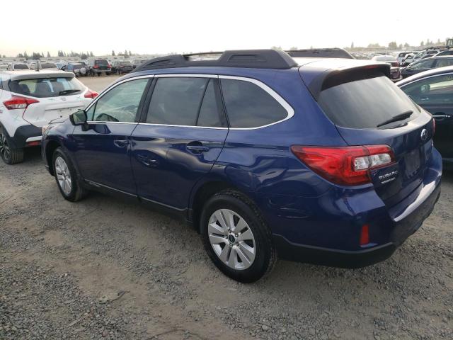 4S4BSAAC6H3352989 - 2017 SUBARU OUTBACK 2.5I BLUE photo 2