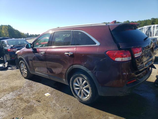 5XYPG4A38HG251350 - 2017 KIA SORENTO LX BURGUNDY photo 2