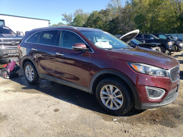 5XYPG4A38HG251350 - 2017 KIA SORENTO LX BURGUNDY photo 4