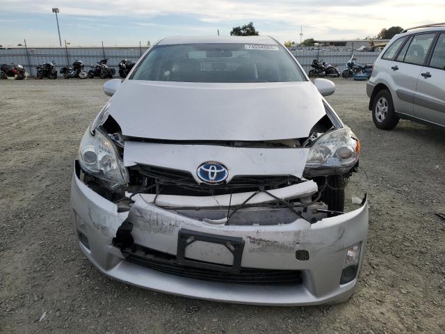 JTDKN3DU5B0290621 - 2011 TOYOTA PRIUS SILVER photo 5