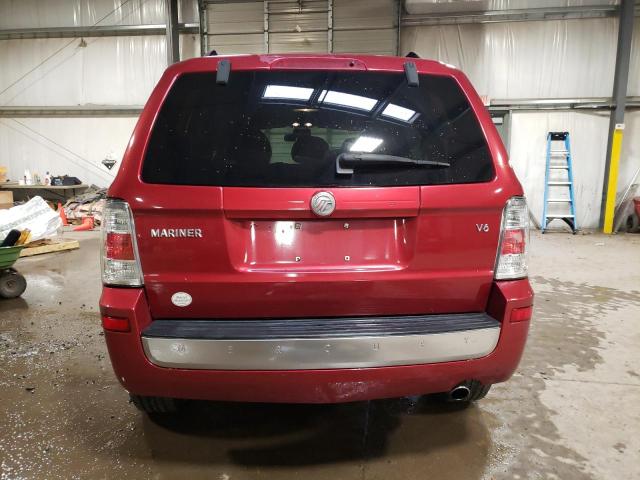 4M2CU81118KJ24070 - 2008 MERCURY MARINER RED photo 6