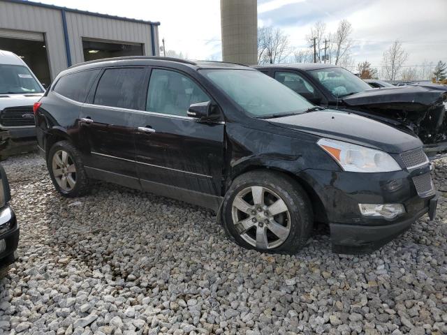 1GNKVLED8CJ393923 - 2012 CHEVROLET TRAVERSE LTZ BLACK photo 4