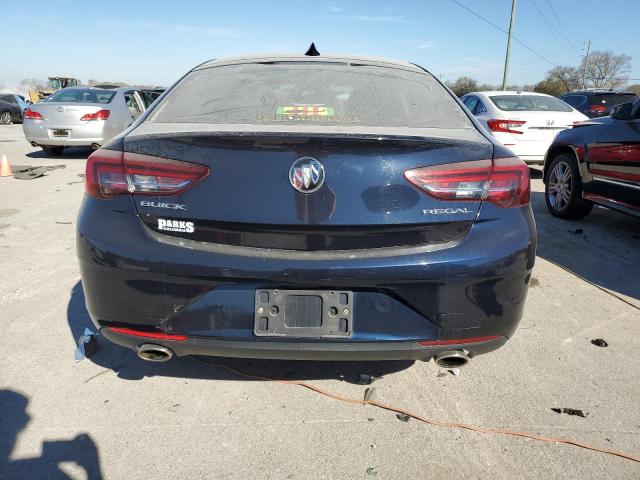 W04GM6SX8J1137001 - 2018 BUICK REGAL PREFERRED II BLUE photo 6