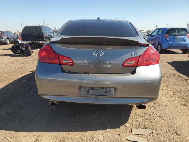 JN1CV6AP5BM510095 - 2011 INFINITI G37 BASE GRAY photo 6