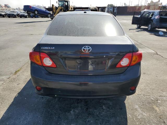 1NXBU40EX9Z032164 - 2009 TOYOTA COROLLA LE BASE BLACK photo 6