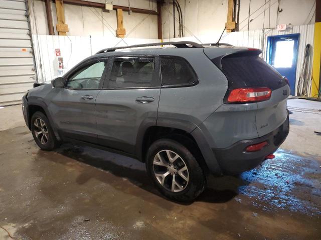 1C4PJMBS3EW255974 - 2014 JEEP CHEROKEE TRAILHAWK 灰色 照片 2