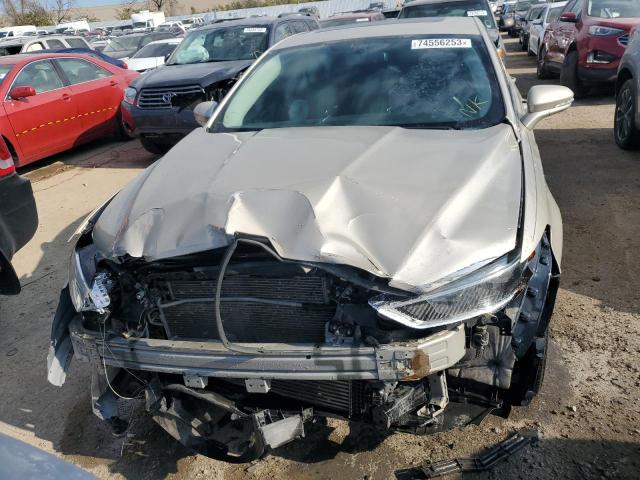 3FA6P0D94JR206816 - 2018 FORD FUSION TITANIUM/PLATINUM BEIGE photo 5