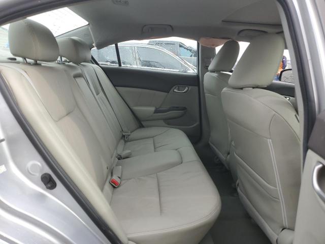 2HGFB2F92CH566474 - 2012 HONDA CIVIC EXL ვერცხლისფერი ფოტო 10