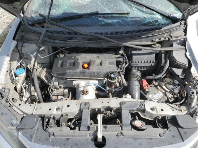 2HGFB2F92CH566474 - 2012 HONDA CIVIC EXL ვერცხლისფერი ფოტო 11