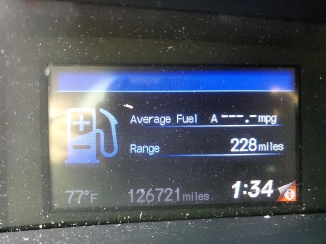 2HGFB2F92CH566474 - 2012 HONDA CIVIC EXL ვერცხლისფერი ფოტო 9