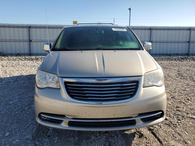 2C4RC1CG4DR623114 - 2013 CHRYSLER TOWN & COU TOURING L BEIGE photo 5