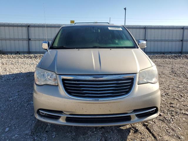 2C4RC1CG4DR623114 - 2013 CHRYSLER TOWN & COU TOURING L BEIGE photo 5