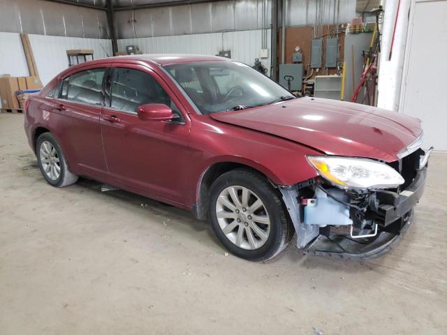 1C3BC1FB9BN533277 - 2011 CHRYSLER 200 TOURING MAROON photo 4