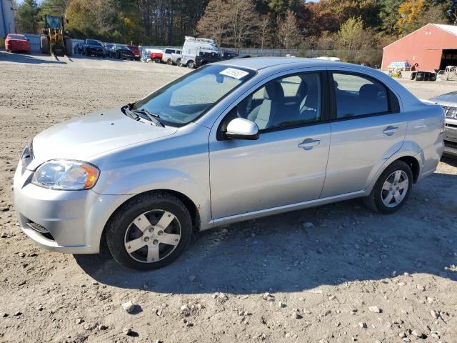 KL1TD5DEXBB128197 - 2011 CHEVROLET AVEO LS SILVER photo 1