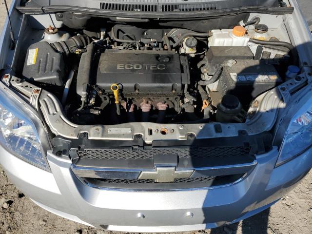 KL1TD5DEXBB128197 - 2011 CHEVROLET AVEO LS Gümüş foto 11
