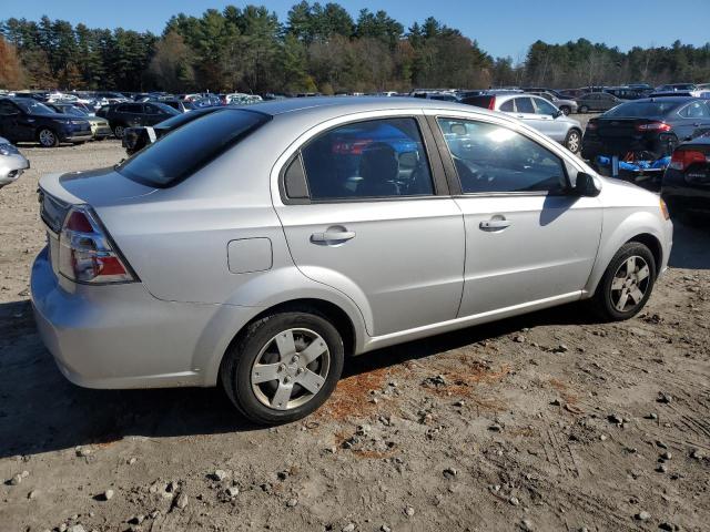 KL1TD5DEXBB128197 - 2011 CHEVROLET AVEO LS SILVER photo 3