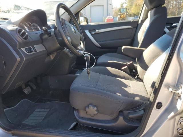 KL1TD5DEXBB128197 - 2011 CHEVROLET AVEO LS Gümüş foto 7