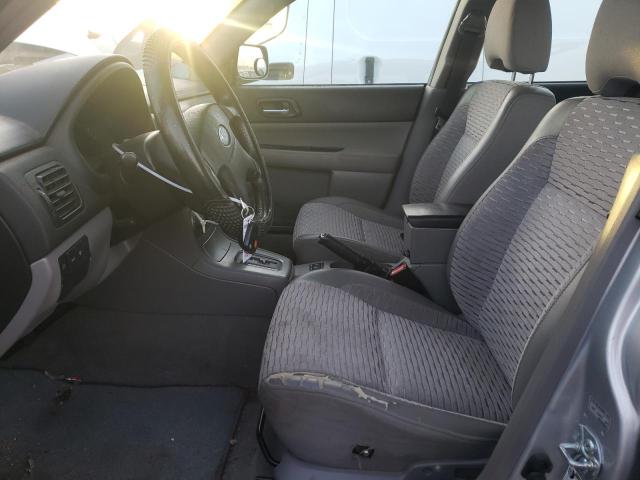 JF1SG65654H767814 - 2004 SUBARU FORESTER 2.5XS ვერცხლისფერი ფოტო 7