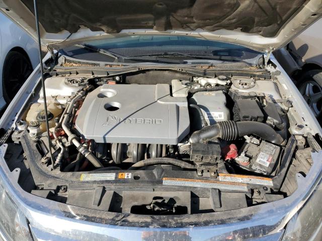 3FADP0L34BR310048 - 2011 FORD FUSION HYBRID SILVER photo 11