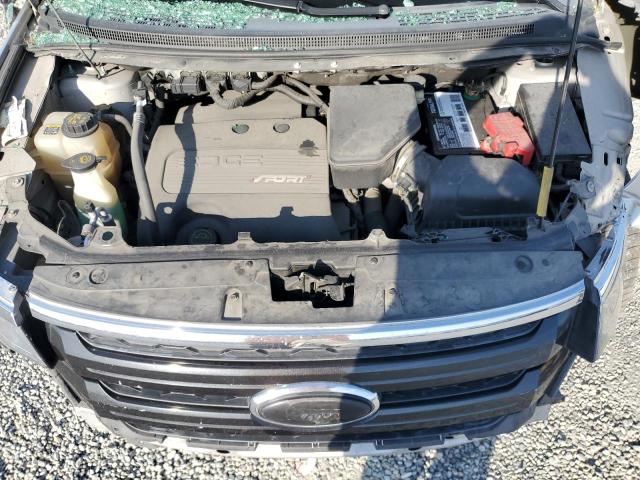 2FMDK4AK5EBA20801 - 2014 FORD EDGE SPORT SILVER photo 12