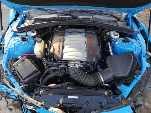 1G1FH1R72N0111691 - 2022 CHEVROLET CAMARO SS BLUE photo 11