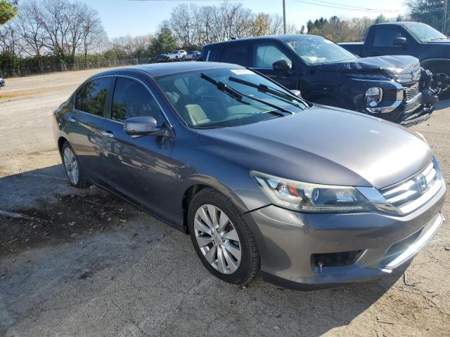 1HGCR2F78EA017490 - 2014 HONDA ACCORD EX GRAY photo 4