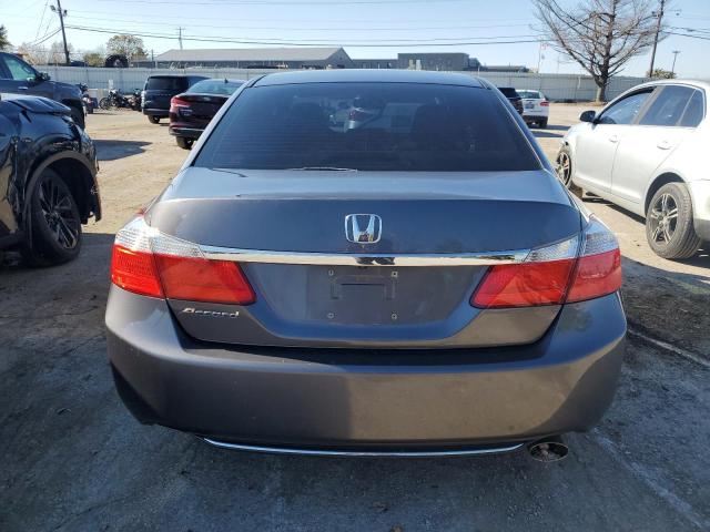 1HGCR2F78EA017490 - 2014 HONDA ACCORD EX GRAY photo 6