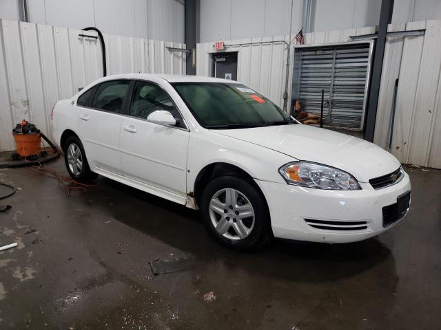 2G1WB57K691222061 - 2009 CHEVROLET IMPALA LS WHITE photo 4