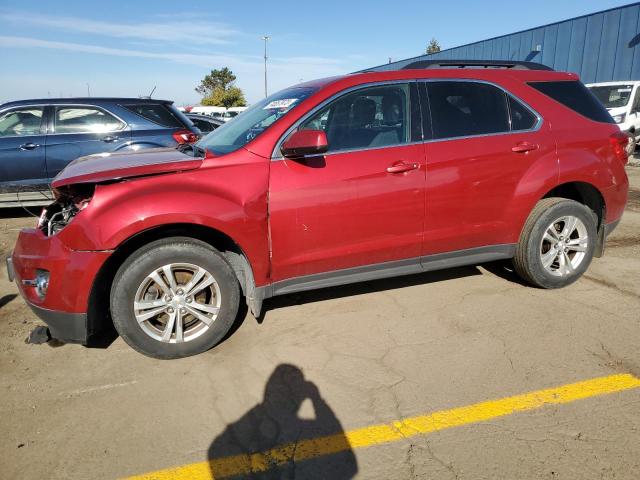 2GNALCEK2F6425282 - 2015 CHEVROLET EQUINOX LT RED photo 1