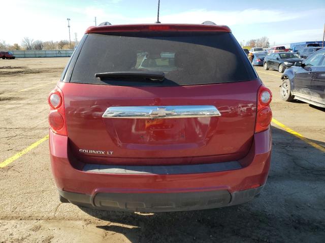 2GNALCEK2F6425282 - 2015 CHEVROLET EQUINOX LT RED photo 6