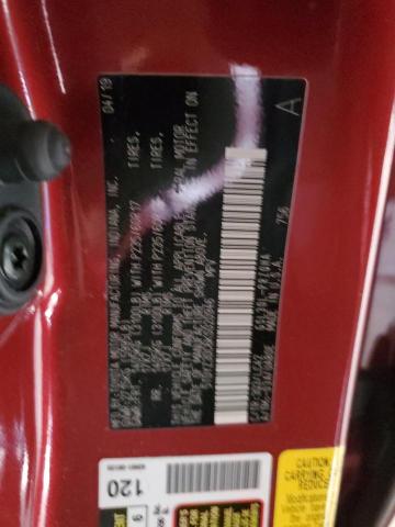 5TDYZ3DC6KS020946 - 2019 TOYOTA SIENNA XLE RED photo 13