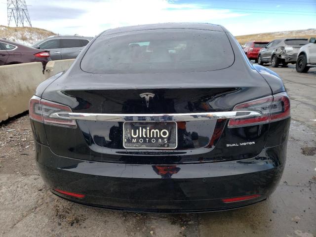 5YJSA1E28LF358507 - 2020 TESLA MODEL S BLACK photo 6