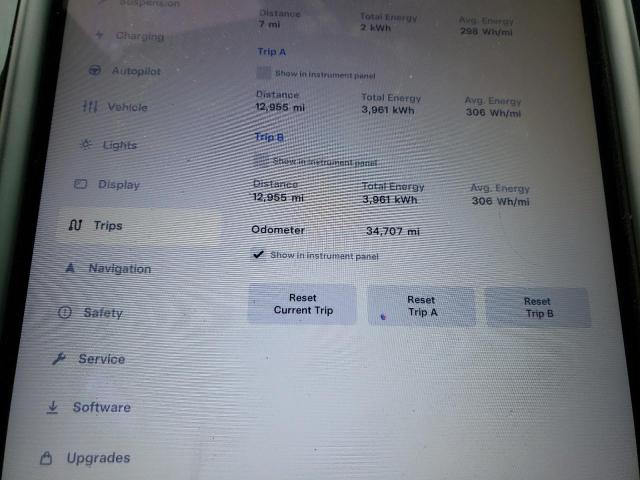 5YJSA1E28LF358507 - 2020 TESLA MODEL S Qara foto 9