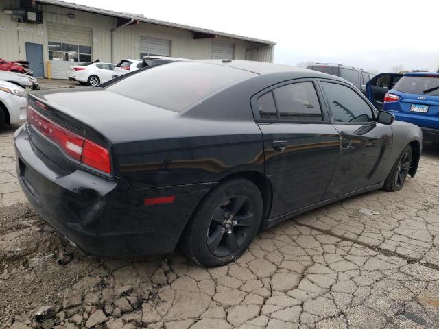 2C3CDXBG1EH135130 - 2014 DODGE CHARGER SE BLACK photo 3