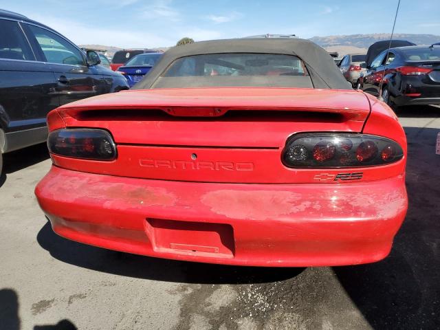 2G1FP32K3V2152200 - 1997 CHEVROLET CAMARO BASE RED photo 6