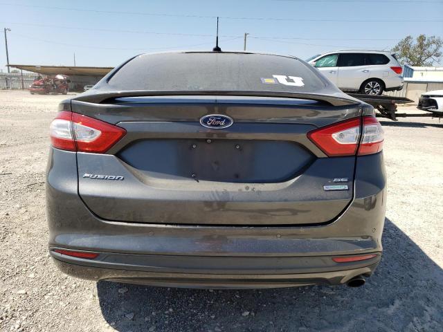 3FA6P0HD4GR215426 - 2016 FORD FUSION SE GRAY photo 6