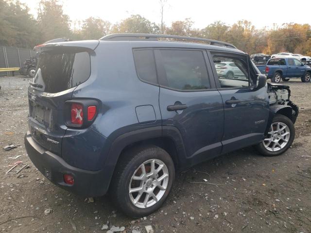 ZACNJDAB0MPM75297 - 2021 JEEP RENEGADE SPORT BLUE photo 3